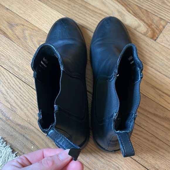 Thursday Boot Black Leather Chelsea Boots 8.5 - Picture 6 of 11